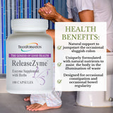 Multi-Enzyme Supplement side view showing capsule details
