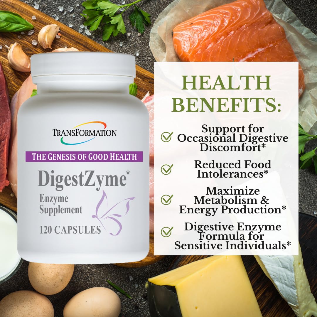 Multi-Enzymes Daily Supplement back view