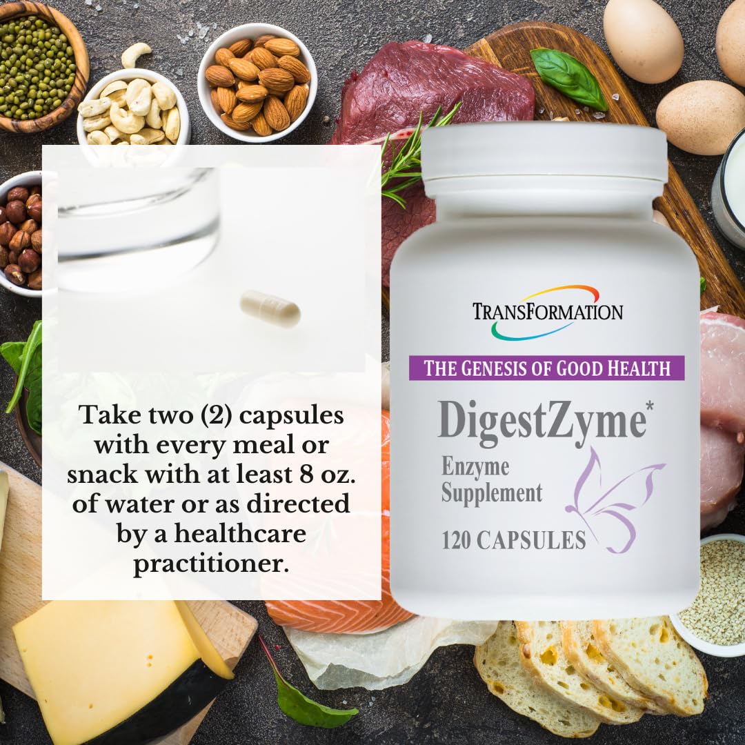 Multi-Enzymes Daily Supplement side view