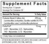 Multi-Enzymes Supplement 30g back view with ingredient list