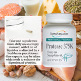 Multi-Enzymes Supplement 625mg side view