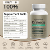 MUPUFU Lymphatic Drainage Capsules ingredients list on the bottle