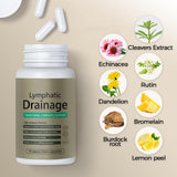 MUPUFU Lymphatic Drainage Capsules with two capsules on a table