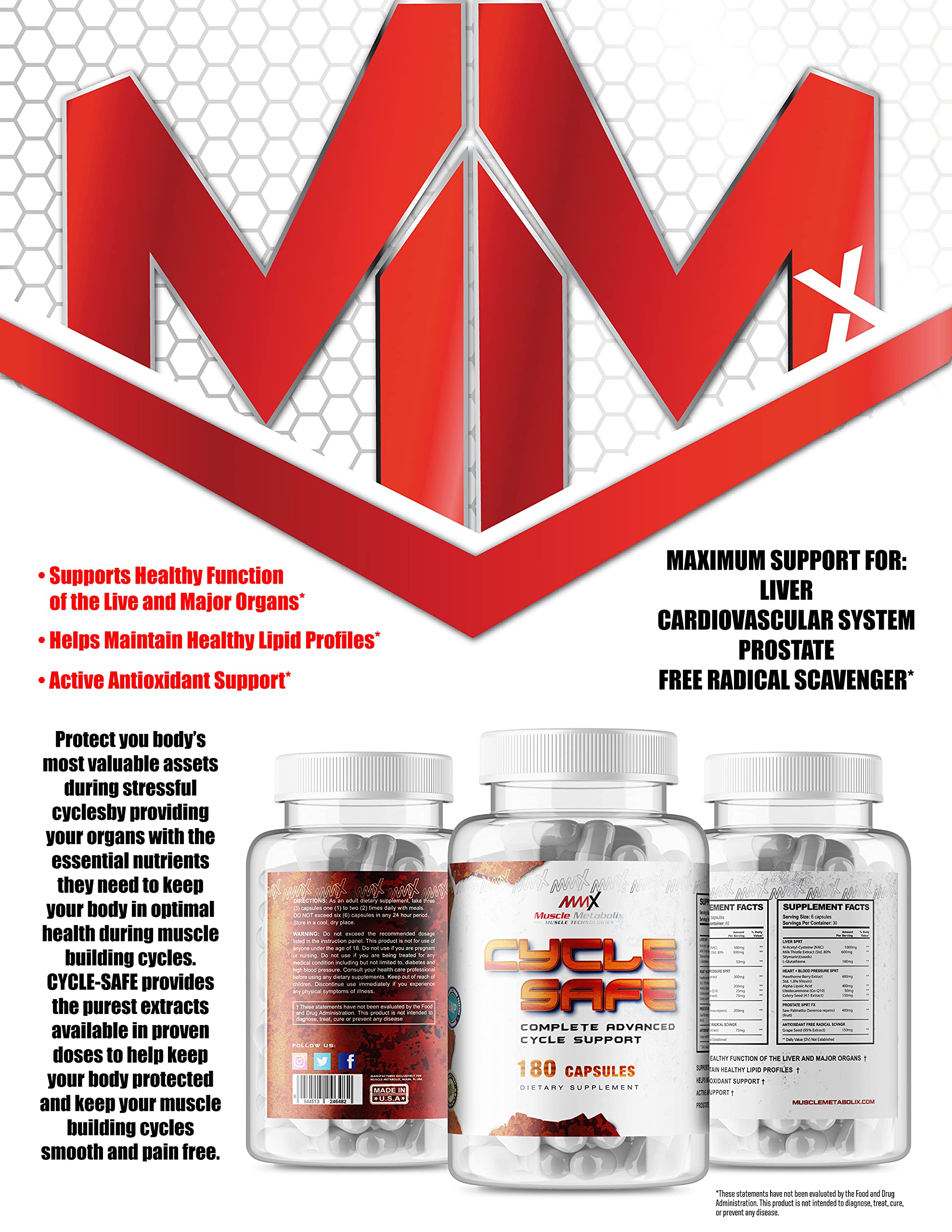 Muscle a balanced routine Saw Palmetto Supplement 200mg ingredients list