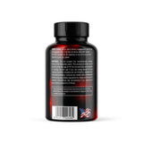 Muscle a balanced routine Saw Palmetto Supplement 200mg on a wooden table