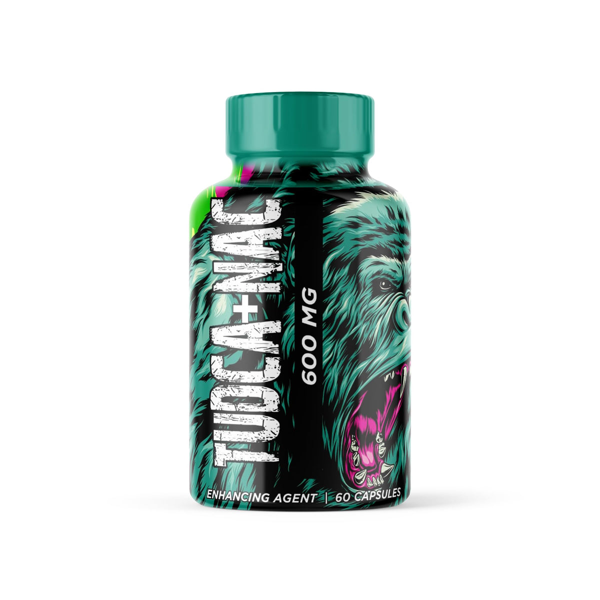 Muscle a balanced routine TUDCA 600mg Liver Extract Supplement front view