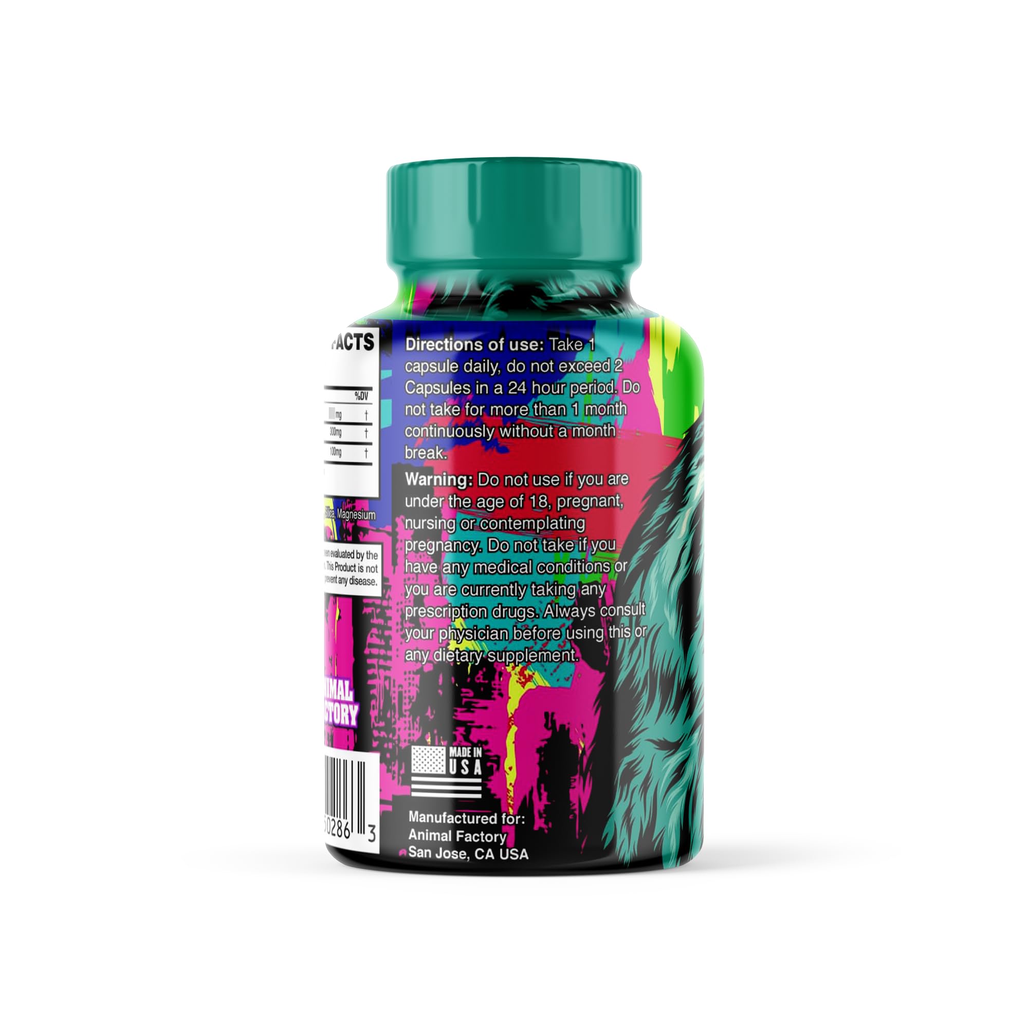 Muscle a balanced routine TUDCA 600mg supplement on a wooden table