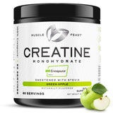 Muscle Feast Creapure Creatine Monohydrate Green Apple front view