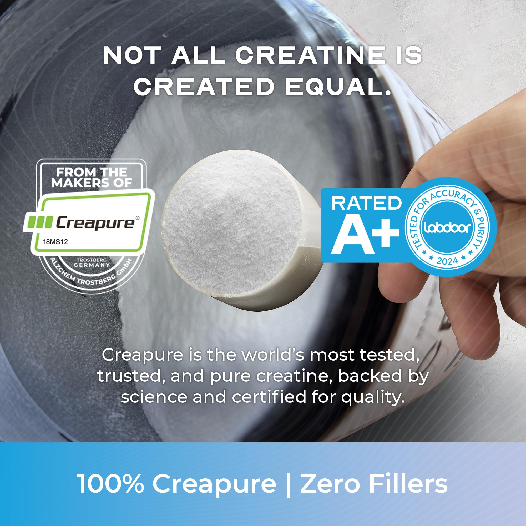 Muscle Feast Creapure Creatine Monohydrate packaging