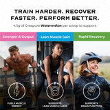 Muscle Feast Creapure Creatine Monohydrate Powder scoop