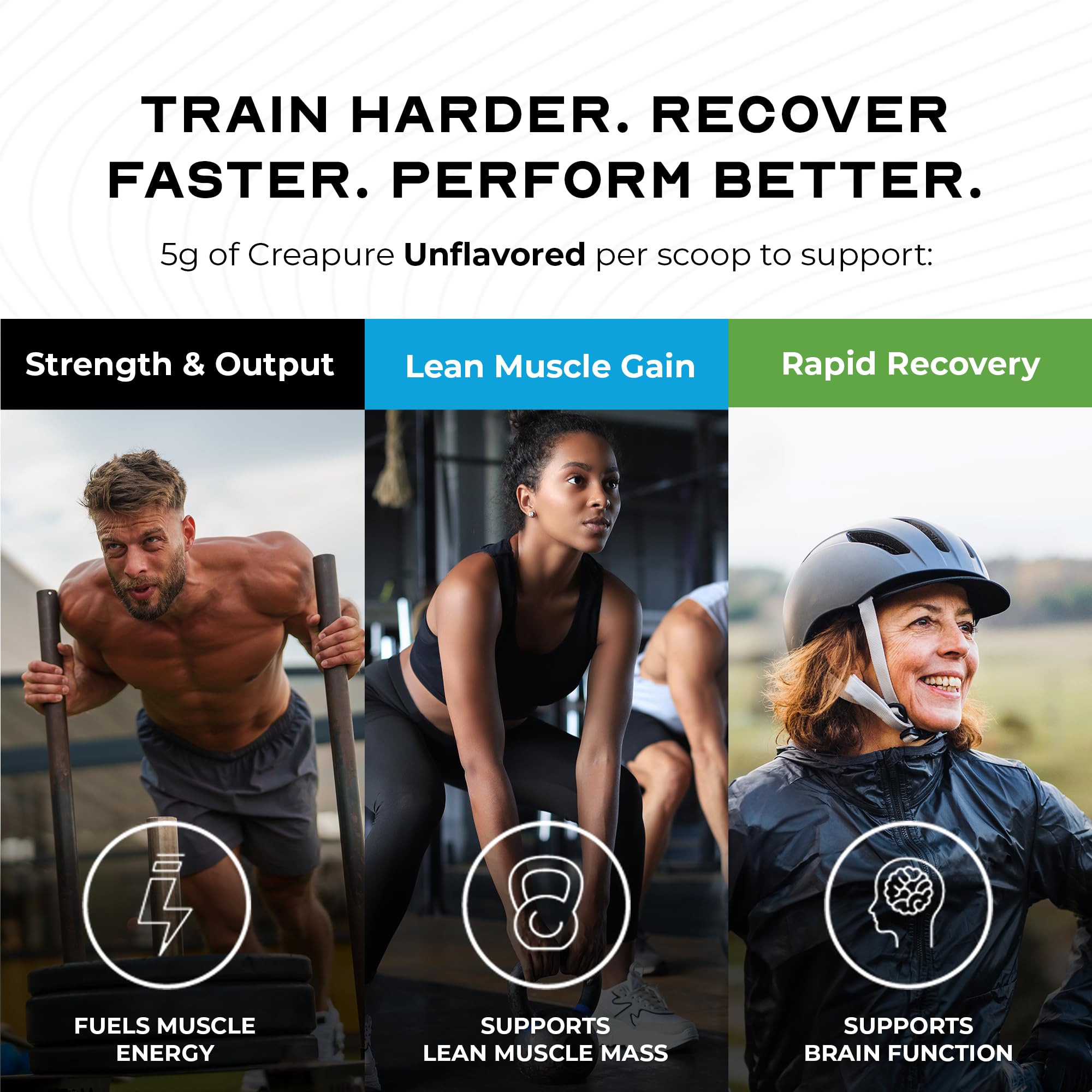 Muscle Feast Creapure Creatine Monohydrate serving suggestion