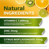 MUSCLE FOOD LABS Blended Vitamin & Mineral Supplement back view with ingredients