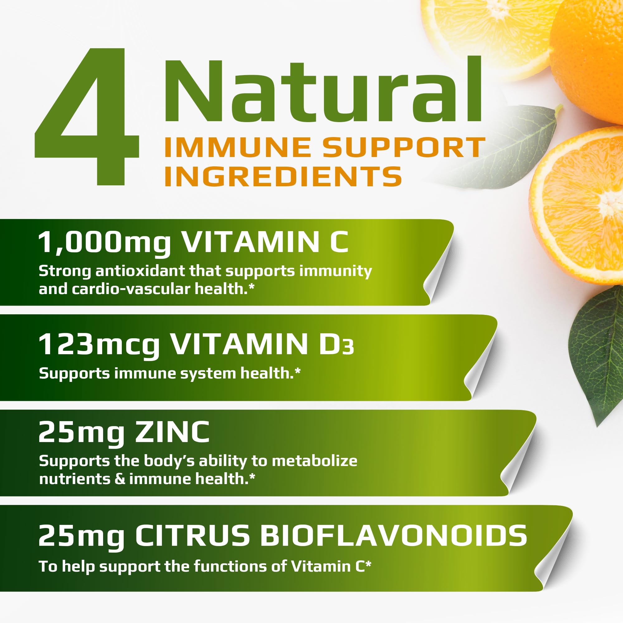 MUSCLE FOOD LABS Vitamin D3 & C Supplement capsules on a table