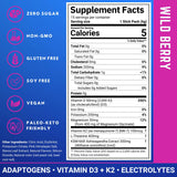 Muscle I.V. Mood Support powder packet side view