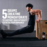 Muscle Milk Pro Series Creatine Powder 454g back view