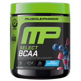 Muscle Pharm BCAA Powder Blue Raspberry front view