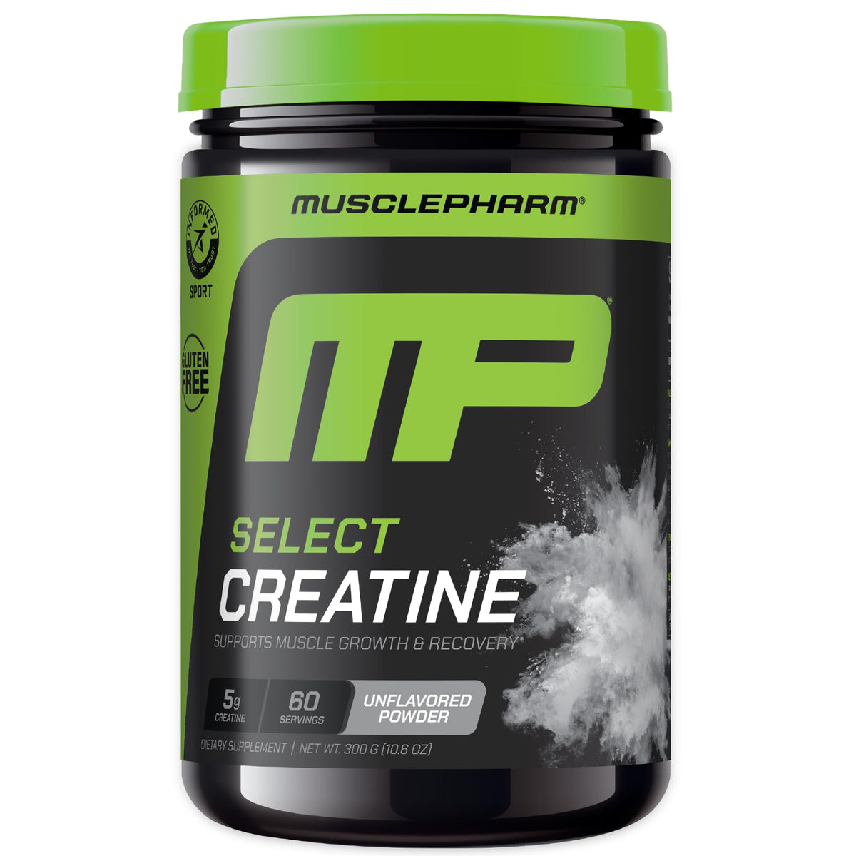 Muscle Pharm Creatine Monohydrate Powder 200g front view