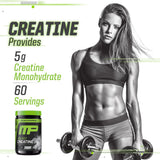 Muscle Pharm Creatine Monohydrate Powder 200g mixed in water