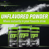 Muscle Pharm Creatine Monohydrate Powder 200g with workout gear