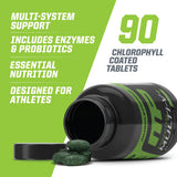 Muscle Pharm Essentials Multi-V+ Multivitamin back view