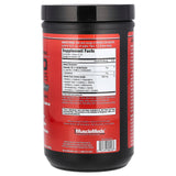 MuscleMeds Amino Decanate 360g nutritional information on the back