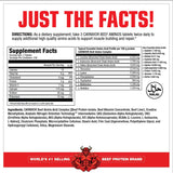 MuscleMeds Ultra-Concentrated Carnivor Beef Aminos 227g side view