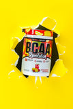 Musclesport BCAA Powder 500g alongside fitness accessories