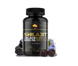 Muse Celtic Minerals Shilajit Black Gummies close-up