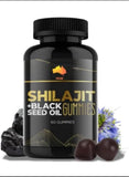 Muse Celtic Minerals Shilajit Black Gummies front view