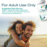 musebeam Apigenin Capsules bottle with a plant background