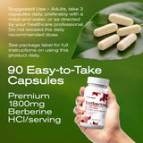 musebeam Berberine Capsules bottle close-up