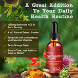 musebeam Berberine HCL Tincture 1000mg packaging