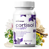 musebeam Cortisol Wellness Formula 60 Capsules front view