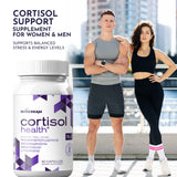 musebeam Cortisol Wellness Formula 60 Capsules side view