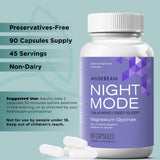 musebeam Magnesium Glycinate 90 Capsules close-up of capsules