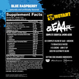 Mutant BCAA Powder 420g lifestyle scene with gym equipment