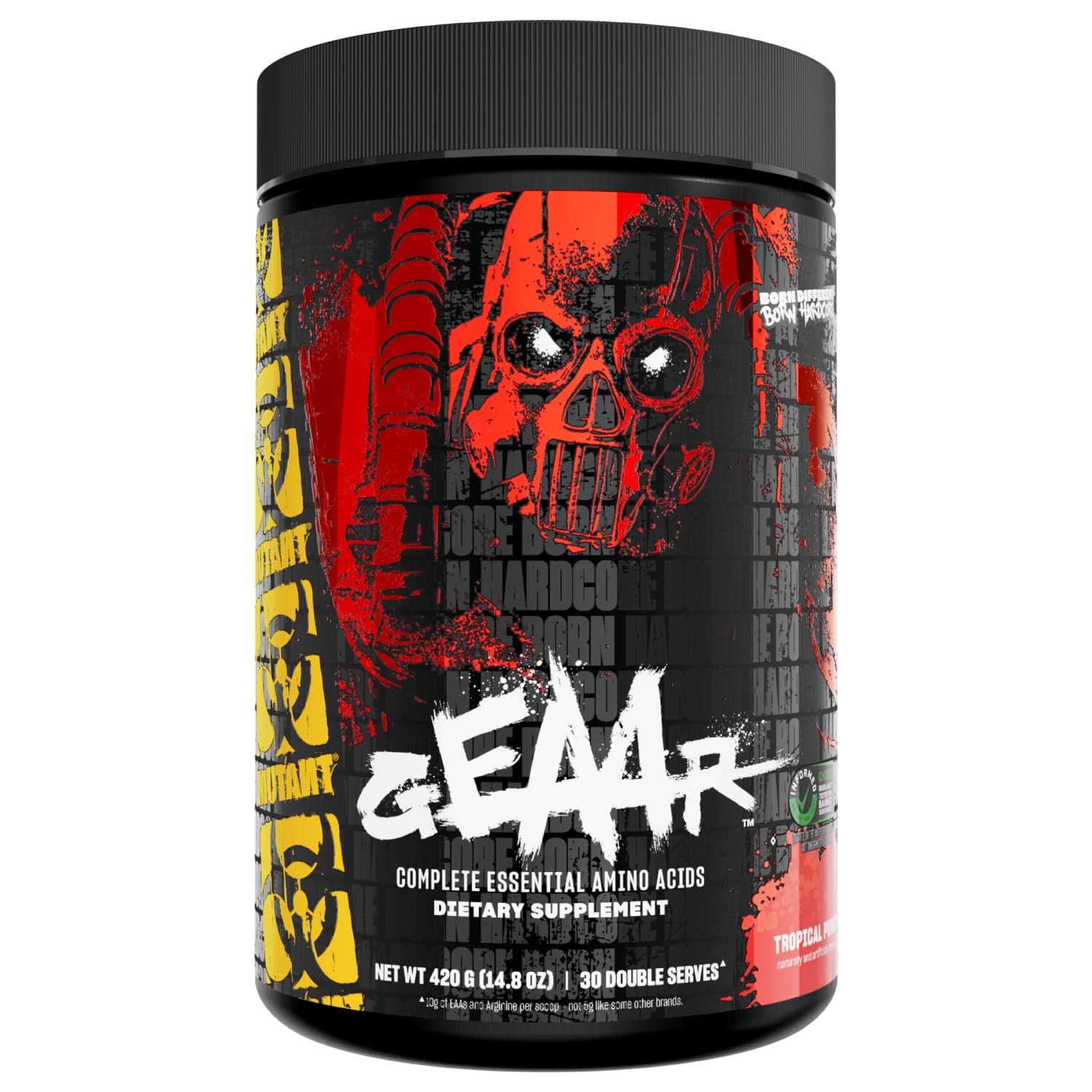 Mutant BCAA Supplement 420g front view with packaging