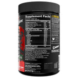 Mutant BCAA Supplement 420g on a gym bench