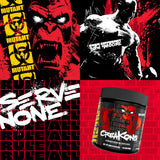 Mutant CREAKONG Creatine Powder mixing with water