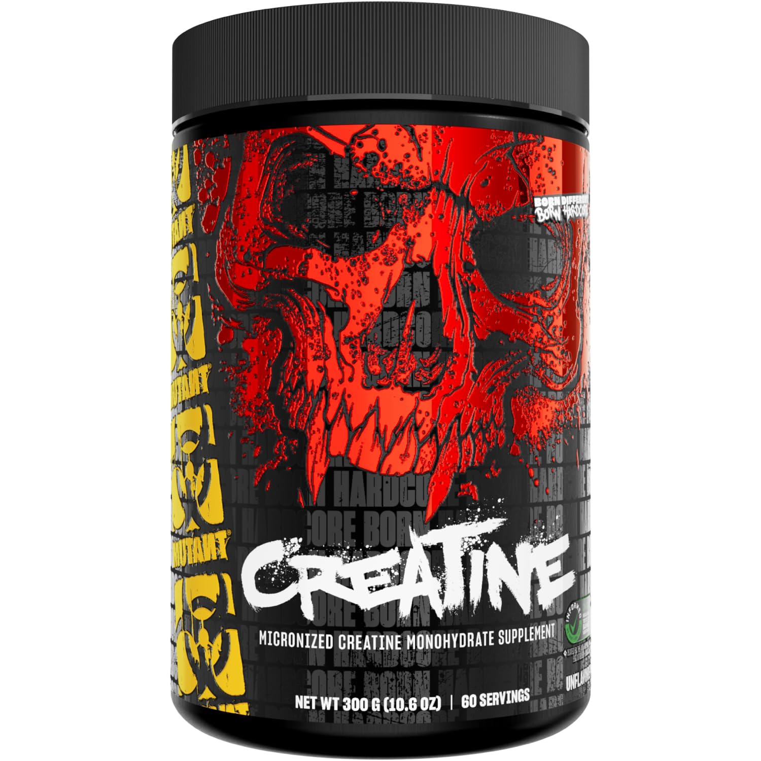 Mutant Creatine Monohydrate Powder 300g front view