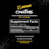 Mutant Creatine Monohydrate Powder in gym setting
