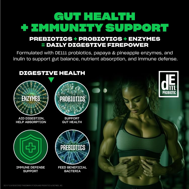 Mutant Spirulina Daily Supplement 372g with fruits