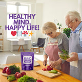 MUUK' SUPERFOODS Lion's Mane Mushroom Powder on a kitchen counter