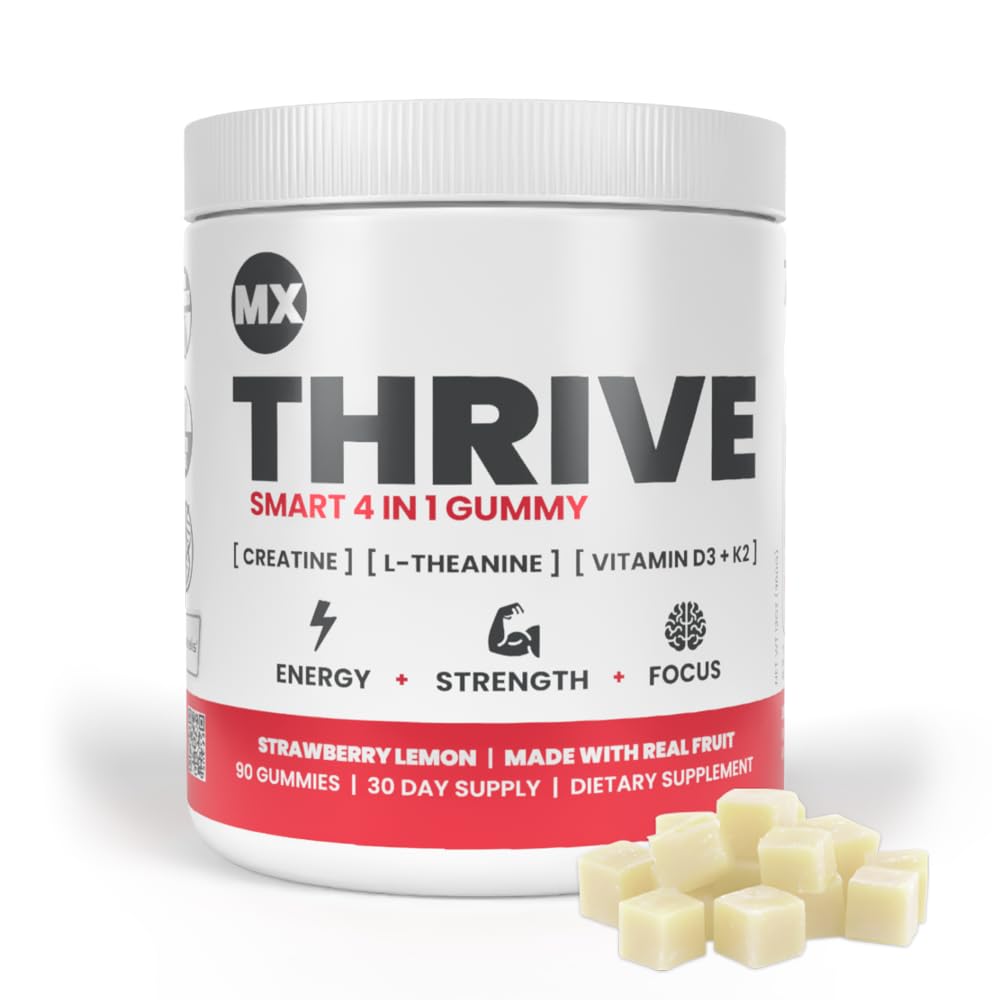 MX Wellness Creatine Gummies 425g front view with packaging