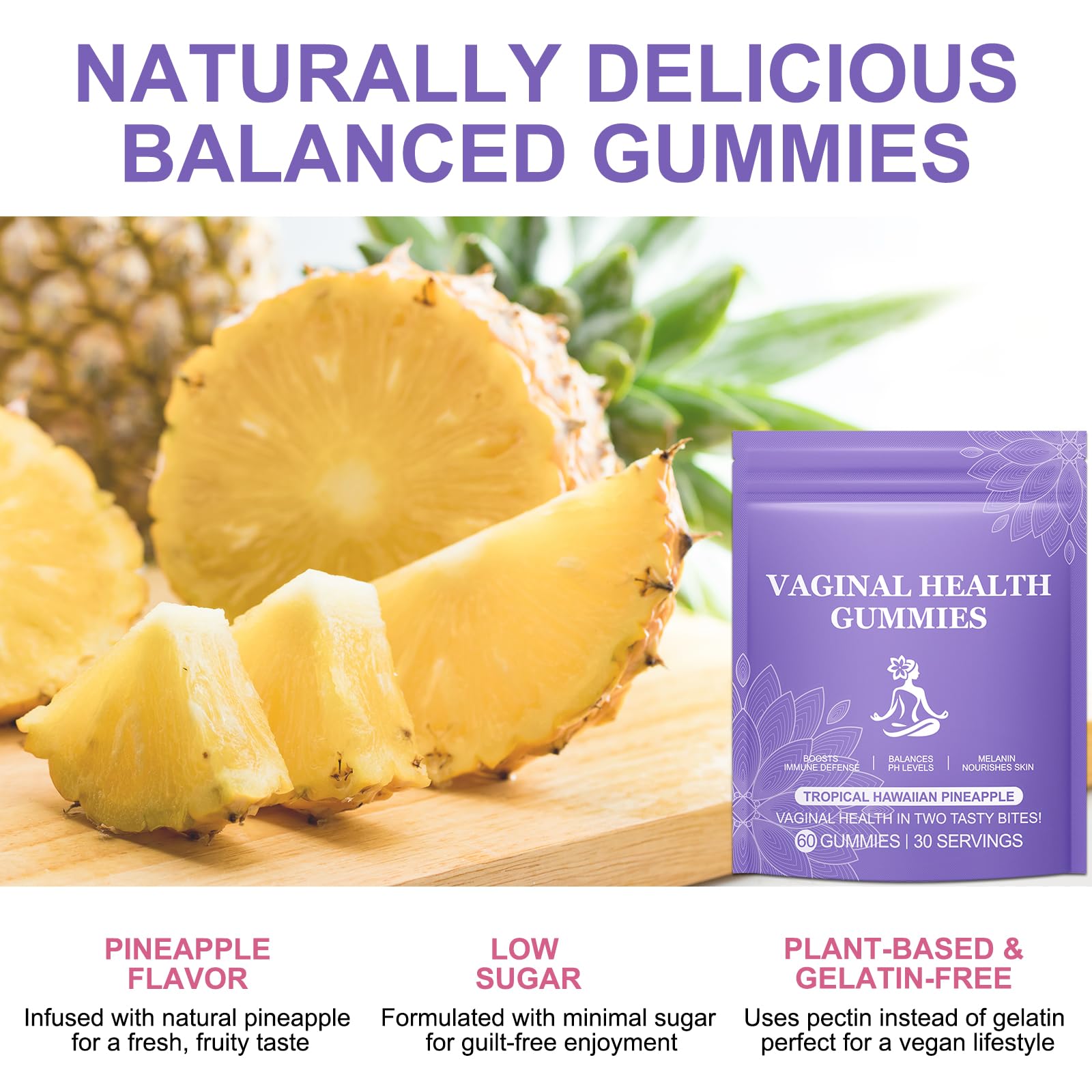 MXCZBSM Feminine Balance Gummies nutritional information