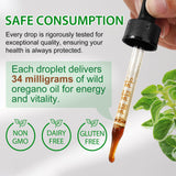 MXCZBSM Organic Oregano Oil Liquid Drops packaging