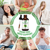 MXCZBSM Organic Oregano Oil Liquid Drops with fresh oregano leaves
