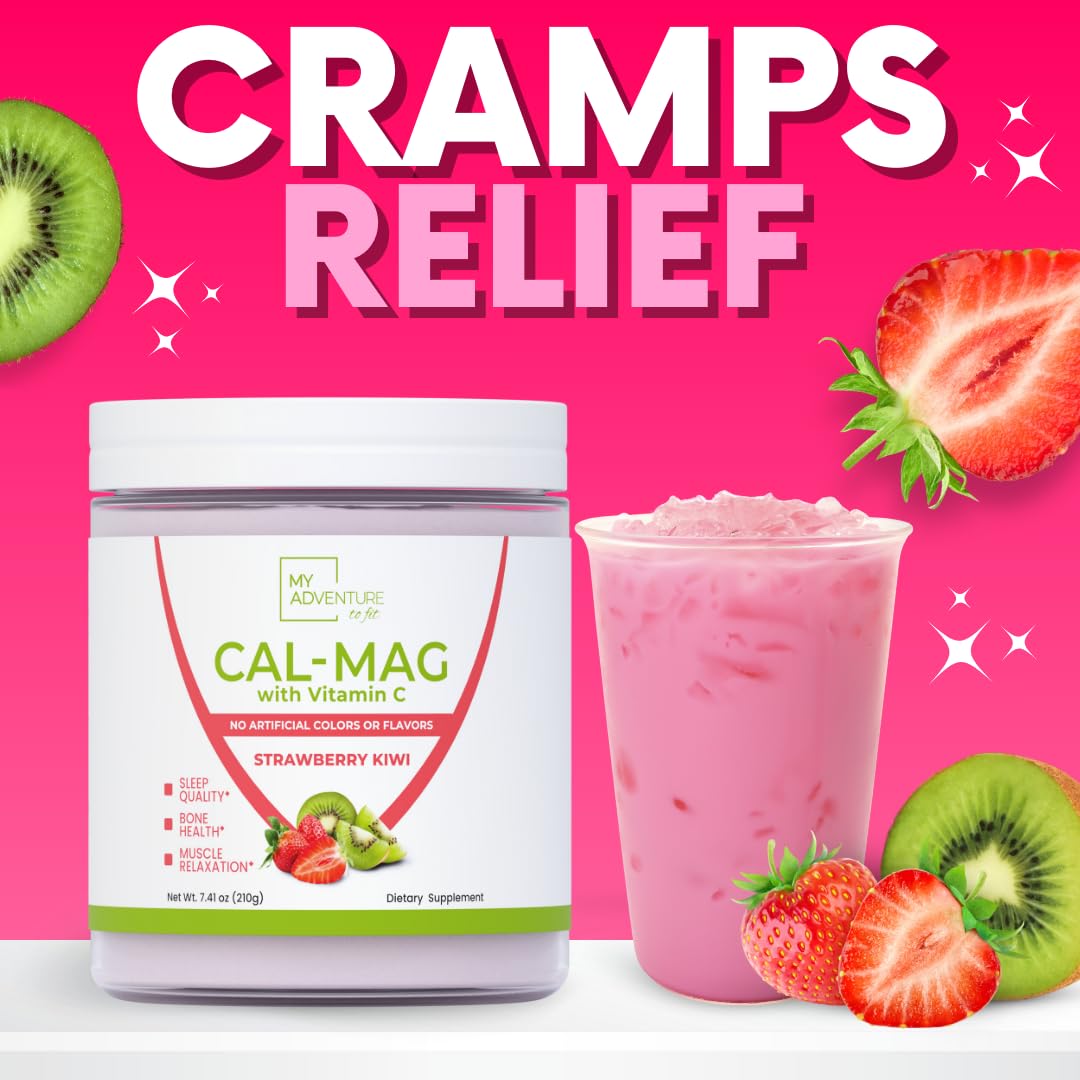 My Adventure to Fit Calcium Magnesium Supplement mixed in a glass of water