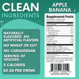 My Adventure to Fit Greens Superfood Powder mixed in a glass of water