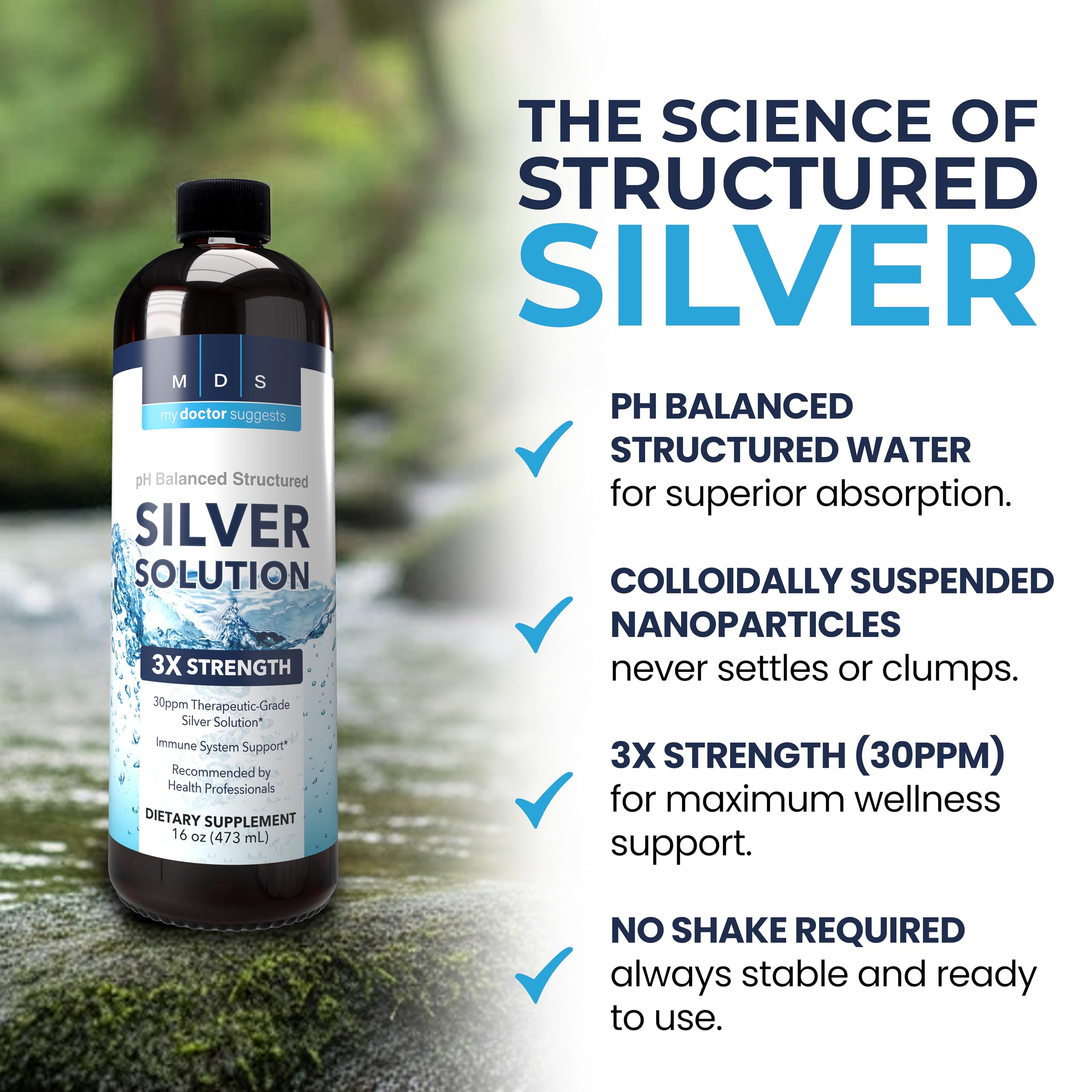 My Doctor Suggests Colloidal Silver 30ppm with other supplements